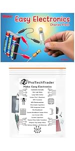 Make: More Electronics Kit Component Pack 1 Follows Experiments 1-14 from Charles Platt's Sequel to ...