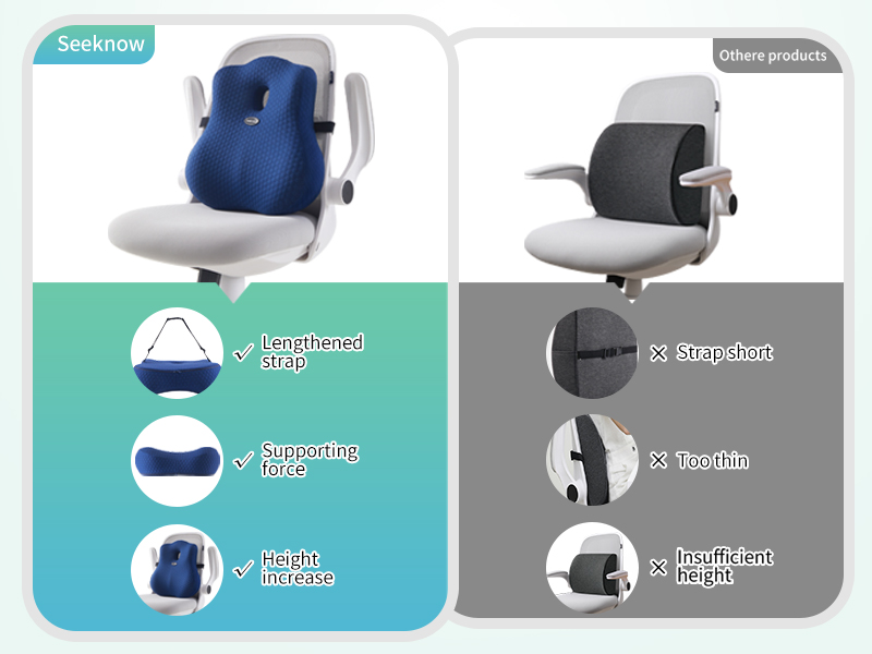 lower back pillow desk chair back support