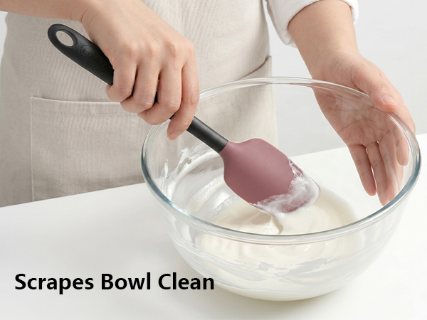 Scrapes Bowl Clean