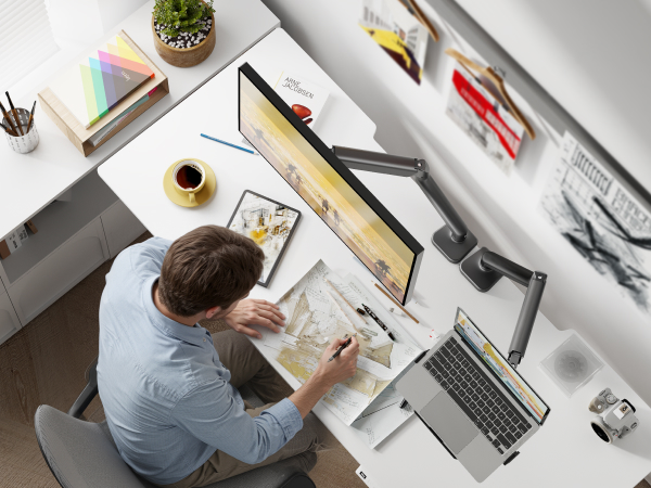 laptop monitor mount