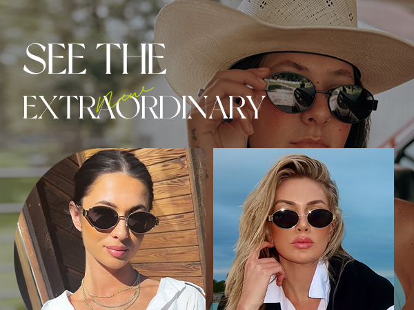 oval sunglasses for women