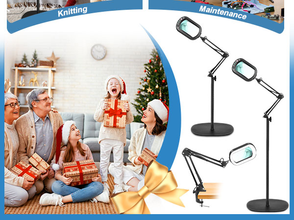 standing magnifying glass