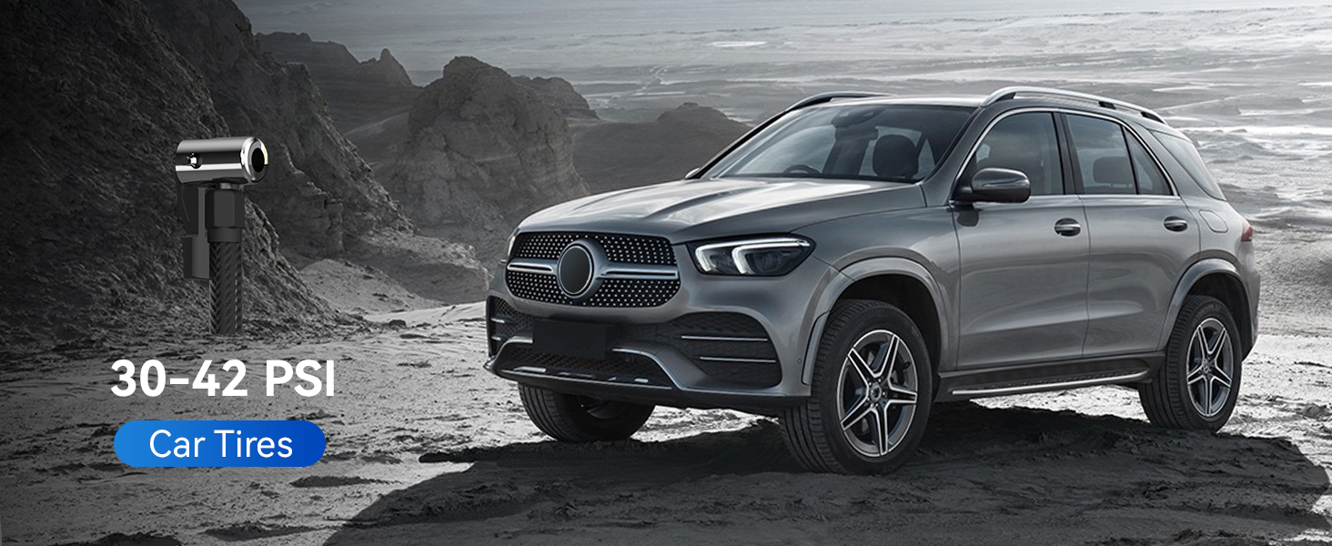 tire inflator portable air compressor car tires