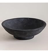 Tuioyoc Ceramic Large Decorative Bowl, Rustic Decorative Bowls for Home Decor, Coffee Table Cente...