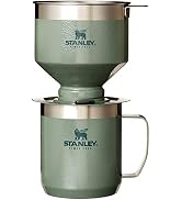 STANLEY Perfect Brew Pour Over Set | 12 oz Camp Mug with Lid Included | Drip Coffee Maker with Re...