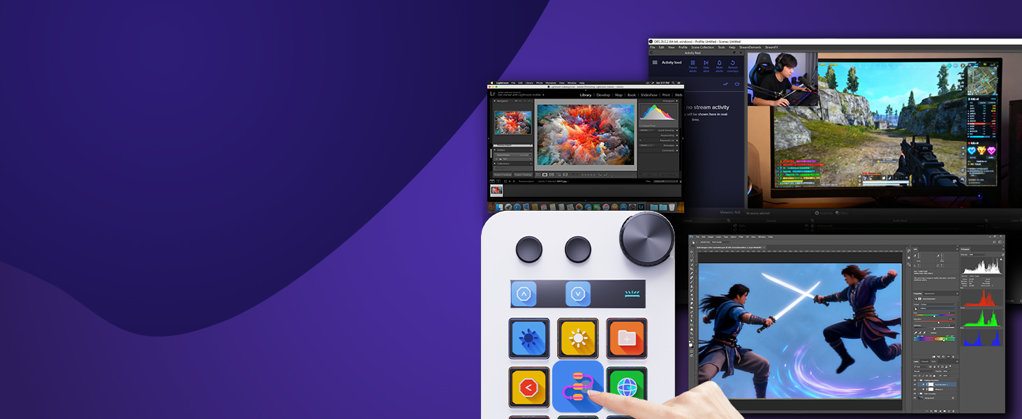  stream controller deck