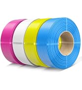 SUNLU CMYK PETG Printing Filament 1.75mm 4kg Bundle,Compatible with AMS and Regular FDM 3D Printe...