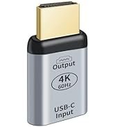 MIXVIRGO USB-C Multi-Adapter Kit,HDMI, VGA, USB 3.1 (USB-C Female to HDMI Male)