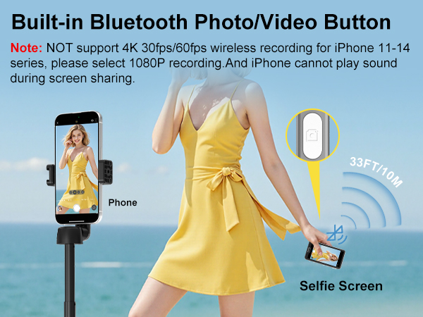 vlog screen for iphone