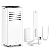 ZAFRO 8,000 BTU Portable Air Conditioners, 4 Modes Portable AC Unit with Fast Cooling/Energy Effi...