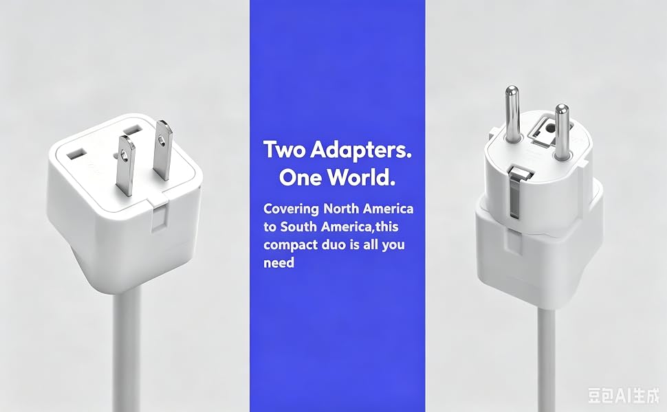 USA to South America Power Adapter