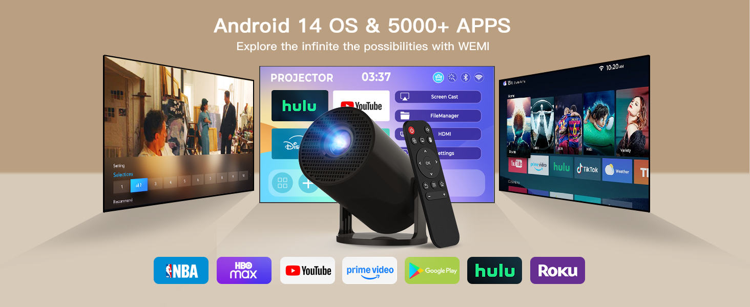 projector with wifi and bluetooth