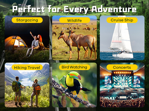 binoculars compact astronomy binoculars high powered binoculars stargazing binoculars