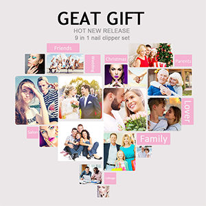 Travel friendly manicure kit Great Gift for Men and Women