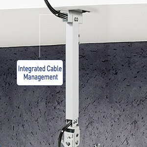 Cable Management Design of projector mount, Keep Organized