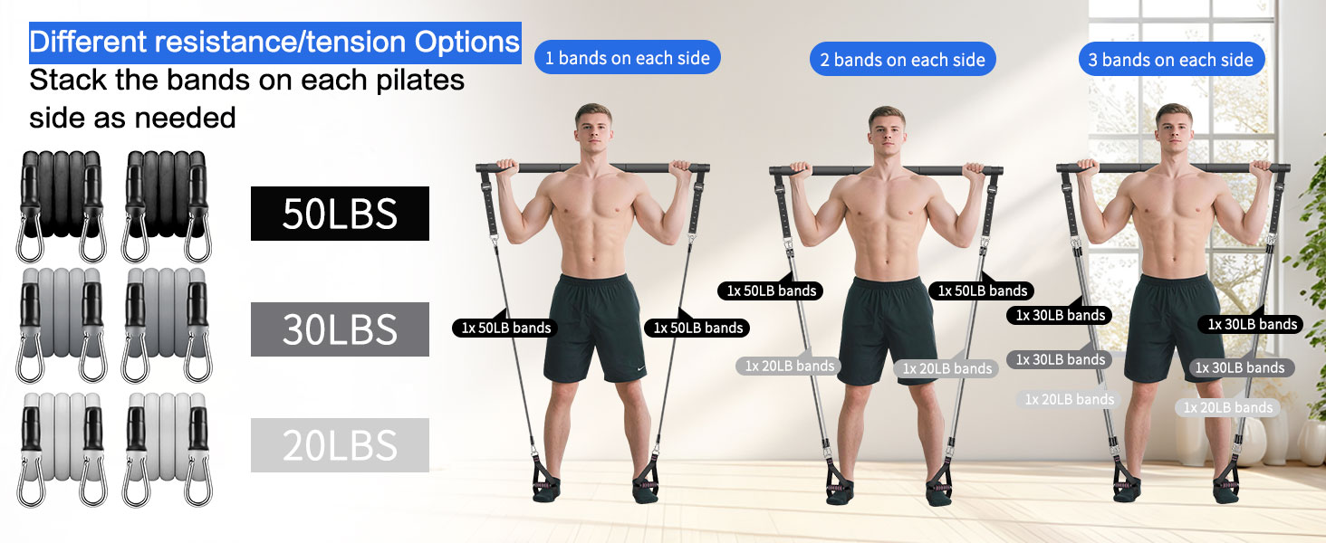 pilates ,portable workout equipment ,pilates bar for men ,yoga pilates kit