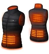 Dr. Prepare Heated Vest, Unisex Heated Vest for Men Women, Lightweight USB Electric Heated Jacket...