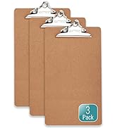 3 Clipboards, Legal Size Clipboard, 9