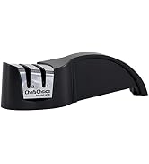 Chef'sChoice Manual Knife Sharpeners Diamond Hone for 20-Degree Straight-Edge Kitchen Santoku Spo...