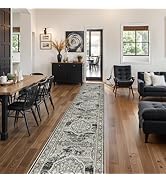 3x14 Long Hallway Runner Rug:Washable Extra Long Carpet for Farmhouse Kitchen Bedroom Distressed ...