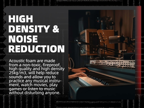 sound proof foam panels for wall