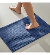 Bathroom Rugs Non Slip Washable, Super Absorbent Thin Bath Mat Small Quick Dry Low Pile Bathroom ...