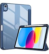 ProCase for iPad 10th Generation Case with Pencil Holder 2022 iPad 10.9 Inch Case, Clear Transpar...