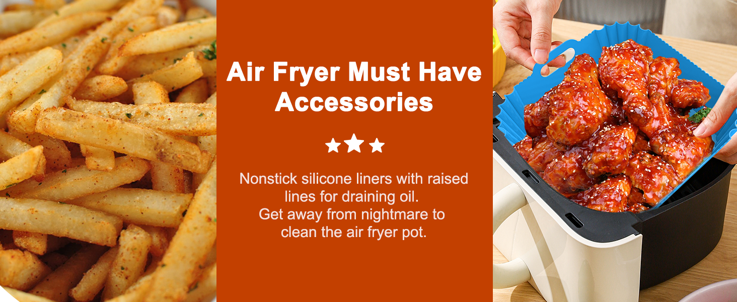 air fryer liner silicone