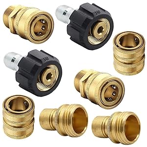 High Pressure Washer Adapter Set