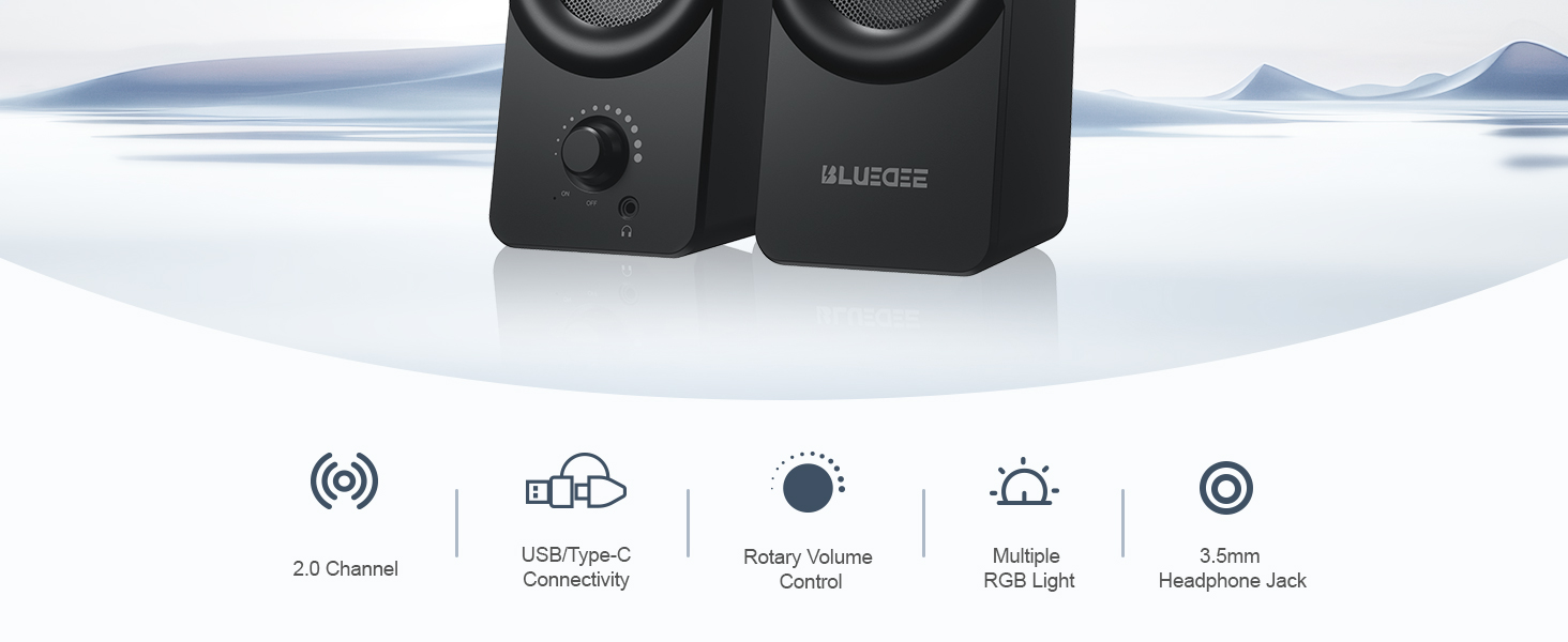 Bluedee PC speakers
