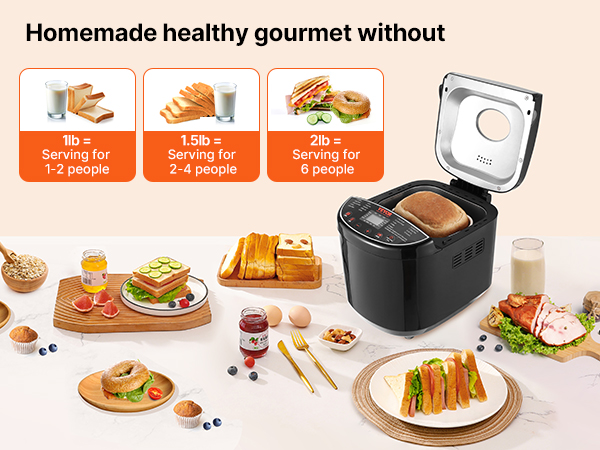 digital programmable bread maker