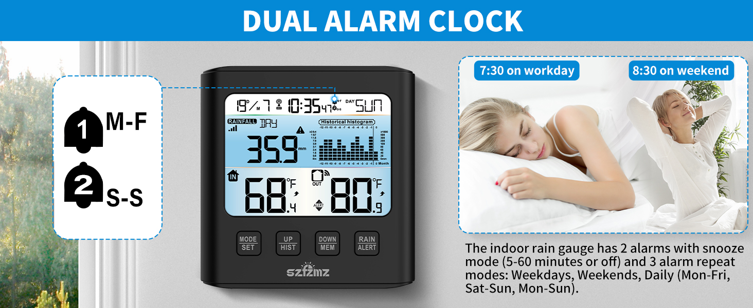DUAL ALARM CLOCK