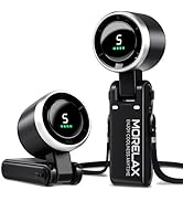 Morelax Personal Handheld Fan,High-Speed Turbo Fans,5-Speed with LED Display,Powerful Motor,4000m...