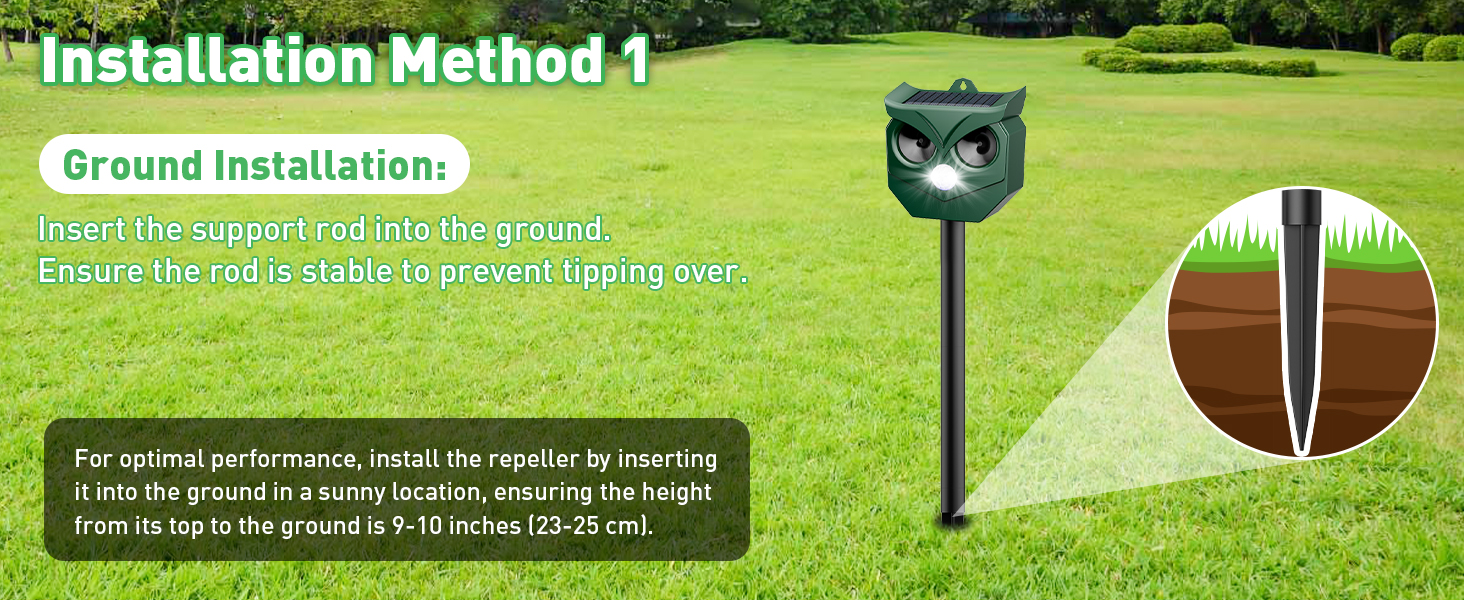 Ultrasonic Animal Repeller