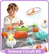 Science Kits for Kids - STEM Kits for Kids, Electronics Exploration Kit, Over 420 Projects, 35 Ci...