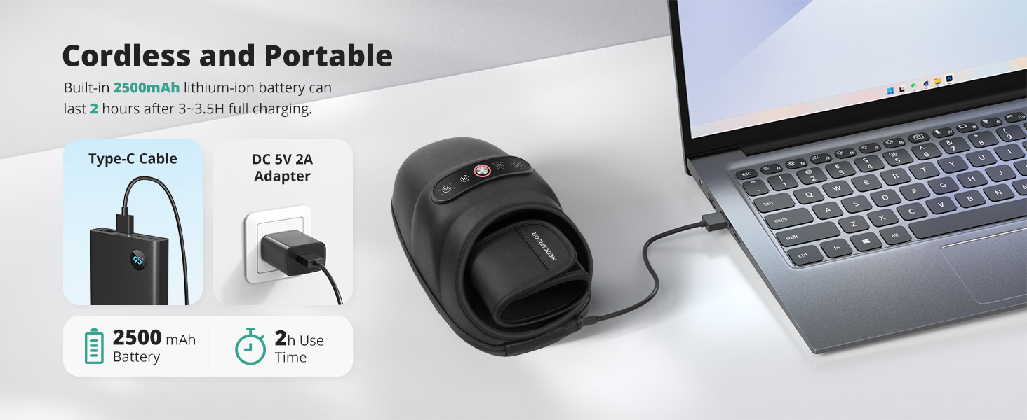 cordless hand massage