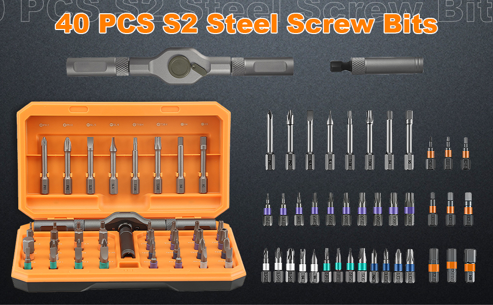 42-In-1 Magnetic Screwdriver Set