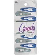 GOODY SNAP CLIPS METAL 10CT COOL