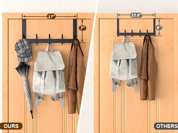door hanging rack