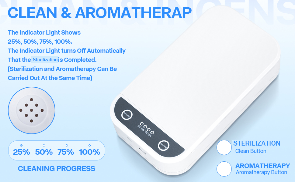 Portable USB Sterilizer For Nail Tools Nail Cleaning Box