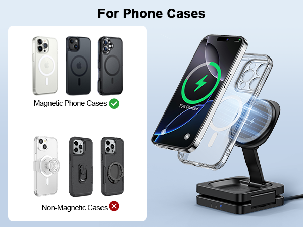 magsafe charging stand 3 in 1