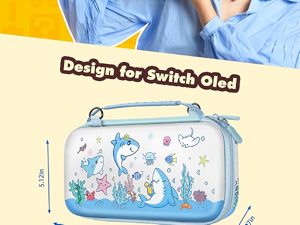 Gurgitat 6in1 Kits Accessories Bundle for Nintendo Switch OLED 2021