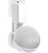 ZUOLACO Wall Mount Holder for Echo Dot 5th Generation, Outlet Hanger Stand for Echo Dot (5th &amp; 4t...