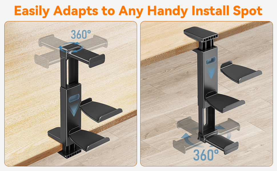 Controller &amp;amp; Headset Holder for Desk