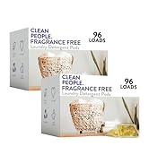 Clean People Fragrance Free Laundry Detergent Pods