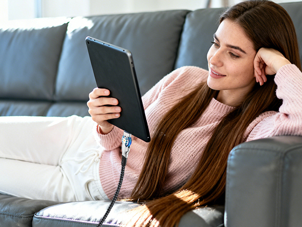 swivel iphone charger cable