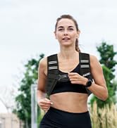 KUKZO Weighted Vest Woman, 6/8/12/16/20/25/30 LB Womens Weight Vest for Walking, Strength Trainin...