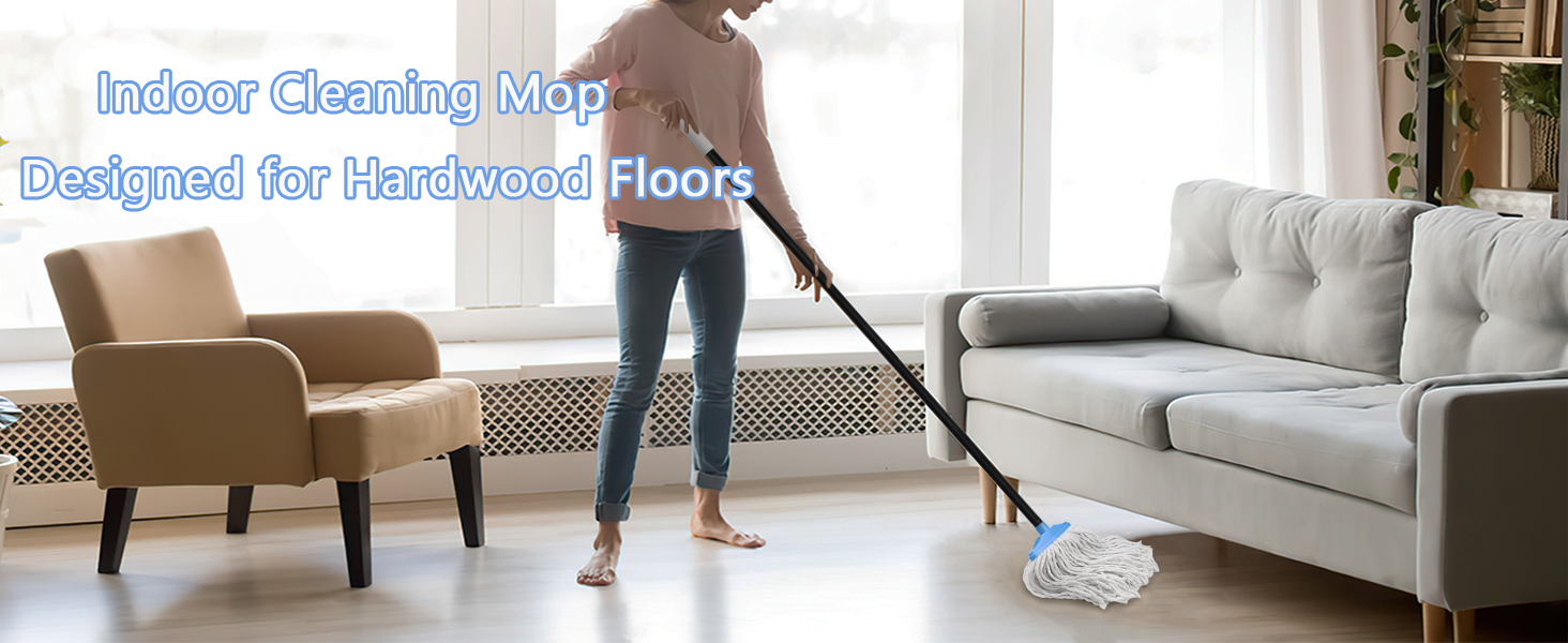 Indoor Cleaning Mop for Hardwood Floors