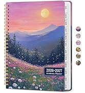 Planner 2026-2027, Academic Year Monthly and Weekly Calendar Planner, Jul 2026 - Jun 2027, Hardco...