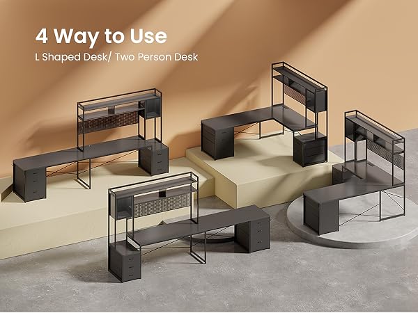 l shaped desk